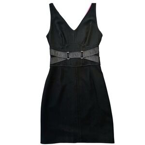 Tufi Duek LBD with banding corset style waist XS